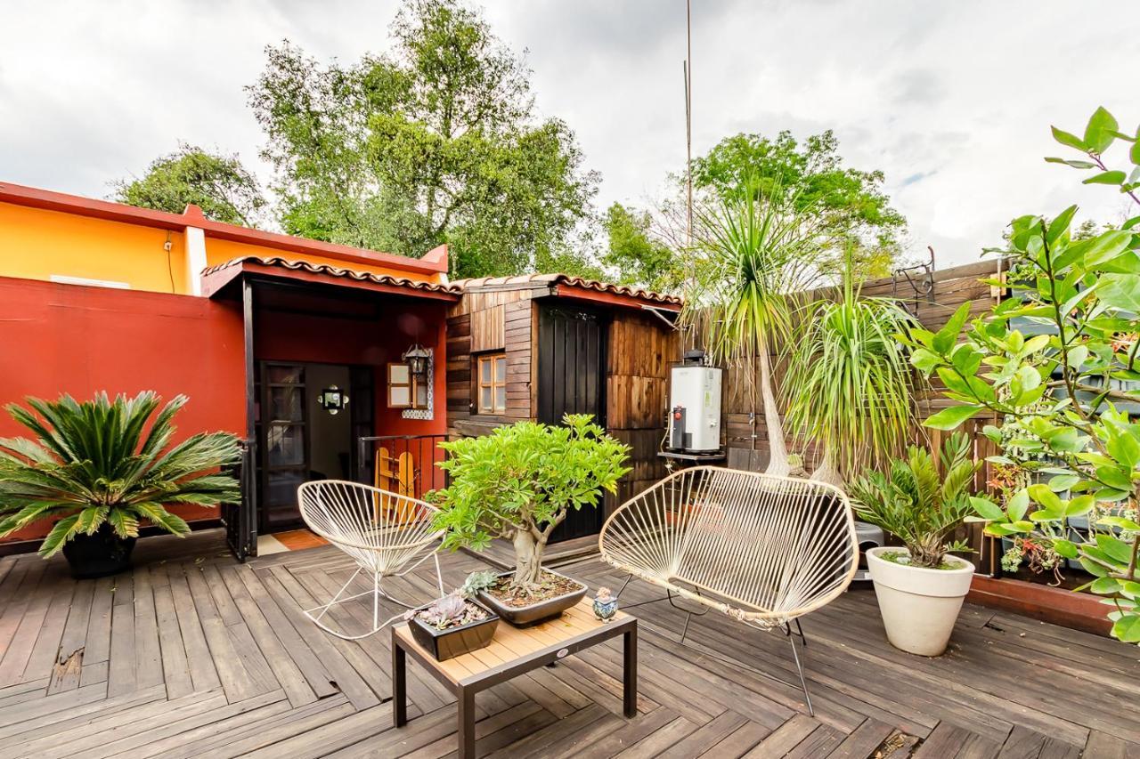 La Casita De Coyoacan Мехико Экстерьер фото
